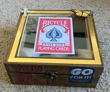 You Go Girl Playing Card Deck/Magic Holder, Home Made, holds up to 9 decks picture