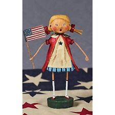 Lori Mitchell Gloria Patriotic Independence Day USA Figurine 22476 picture