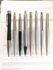 vtg 8x Parker Ballpoint Pen Pencil Lot - Need Refills  picture