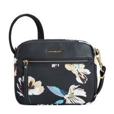 Travelon Addison-Anti-Theft-Small Crossbody Bag, Midnight Floral picture