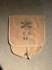 Pre-WW1 US Army Artillery Marked Haversack Bag (KK595 picture