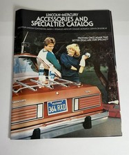 1978 Lincoln Mercury Accessories and Specialties Catalog Brochure picture