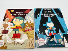 Hilda And the Midnight Giant & Hilda and the Troll by Luke Pearson PB 2 Book Lot picture