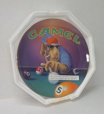 Smokin Joe Camel Cigarettes Playing Pool Collector’s Plate Limited Edition 1995 picture