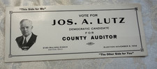 1934 Political Ad Blotter Democrat for County Auditor Dayton Ohio picture