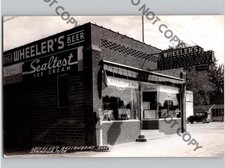 1935 Wheeler’s Restaurant STANDISH Michigan MI Beer Sealtest Ice Cream Sign RPPC picture