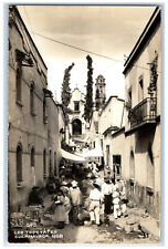 c1950's Los Tepetates Cuernavaca Morelos Mexico Vintage RPPC Photo Postcard picture