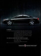 2006 Pontiac Grand Prix GXP Sports Sedan Vintage Print Ad Man Cave Wall Art picture