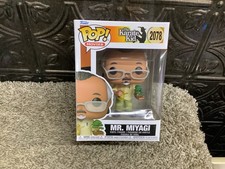 Funko Pop The Karate Kid Mr. Miyagi with Bonsai Tree Vinyl Figure #2078 picture