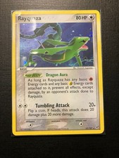 Rayquaza 22/107 EX Deoxys Holo Rare 80 HP Pokemon TCG Card 2005 English picture