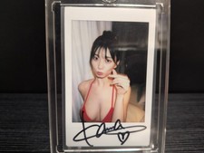 Kanna Seto Auto Autographed Signed instax photo Cheki Japan picture