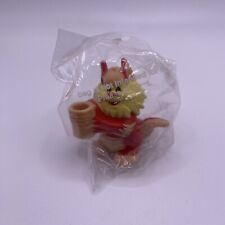 Vtg THUNDERCATS Snarf Straw Holder Pencil Topper Burger King Kids Meal Toy 1980s picture
