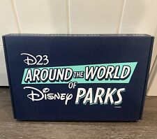 2022 D23 Around the World of Disney Parks 7 Pin Collector Set Gold Exclusive New picture