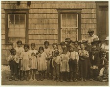 Photo:Browns Mills New Jersey 1910 Whites Bog Florence Colony School Group picture