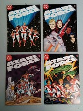 Atari 2600 Atari Force #1 - 4, Mini Comic Book Lot of Four (1982-1983) picture