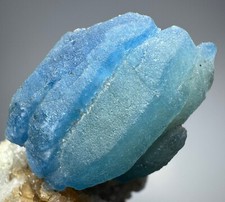 107 Grams Full Terminated Fluorescent Top Afghanite Crystals Cluster On Matrix picture