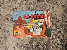 1993 Upper Deck Michael Jordan Bugs Bunny Looney Tunes KABOOM Toon World 6-11 picture