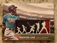 Topps 2018 Players Weekend Patch Card- Robinson Cano - Seattle Mariners picture