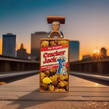 Vintage 1999 Cracker Jack Prize Pop Up Compass Sailor Subway Kids Meal picture