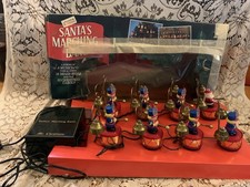 Vtg 1992 Mr. Christmas Santa's Marching Band 35 Carols Tested 8 Musicians Box picture