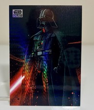 ✨Darth Vader - Fear The Dark Side - 2025 Topps Galaxy - Prism /75 - Star Wars ✨ picture