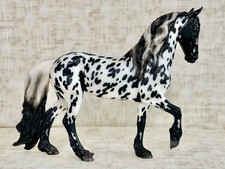Breyer Horse Breyerfest 2026 Scandi Surprise Matte Black Leopard Appaloosa 1/870 picture