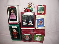 8 ornaments 7 Hallmark 1 Looney Tunes Madame Alexander Good pre-owned condition picture