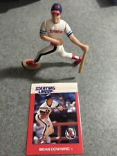 1988 Kenner Starting Lineup BRIAN DOWNING SLU OPEN FIGURE WITH CARD picture