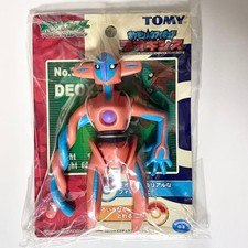 TOMY Pokemon AG Figure Deoxys Soft Vinyl Opened Unused Backing Card Fading picture