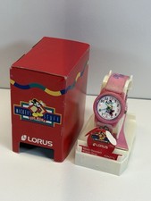Vintage Lorus Disney Watch Women Girls Pink Minnie Mouse RZK271L picture