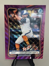 Jose Altuve 2026 Bowman Chrome Fuchsia Wave Refractor #/299 picture