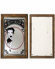 Vintage Betty Boop Collectible Boop Boop A Doop Wood Collectible Saloon Mirror picture