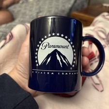 Vintage Paramount Coffee Mug- Blue And White- Never Used picture