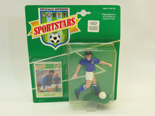 Vintage 1989 Kenner Gianluca Vialli Italy Sportstars Soccer Futbal Blue Jersey A picture
