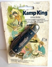 Vintage Imperial Kamp King Utility Knife Model RJ615 On Original Card NOS picture
