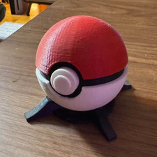 PokéBall Pokémon Nintendo Switch Game Case Holder with Stand picture