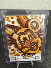 Topps 2025 Disneyland 70th Original Sketch Card Simba Auto Dan Gorman picture