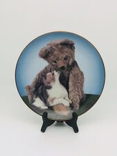 Armstrong’s Art On Porcelain REBECCA AND FRIEND Plate Collectors ,1986…113 picture