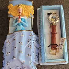 Disney Sleeping Beauty Princess Aurora Wristwatch in Display Case/Box picture