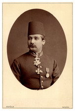 Adele-Vienna studio, portrait of Qajar elite, diplomat, Tehran, Persia Late Qajar picture