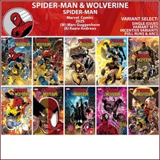 Spider-Man & Wolverine (2025) #1 2 3 4 5 6 7 8 9 10 Marvel Comics COVER SELECT picture