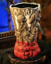 2026 Disney Parks Trader Sams Jack Skellington NBC Tiki Bar Mug with souvenir picture