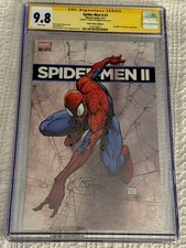 CGC Signature Series 9.8 Spider Man II #1 Signed Peter Steigerwald. picture