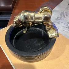 Rare Vintage Brockway truck ashtray made of a engine piston picture