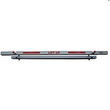 36-Inch Patented Security Bar for Back Door - Zinc Finish & Optional Padlock picture