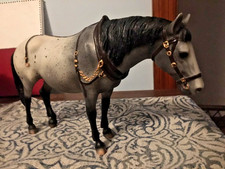 Breyer horse old timer Appaloosa gray roan type no hat or binders warehouse find picture