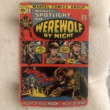 Marvel Comics Marvel Spotlight #2 (1972) | Werewolf by Night COVER DETACHED picture