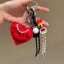 Key Chain Keychain Keyring Bag Charms Pendants Purse Handbag Accessories Gift picture