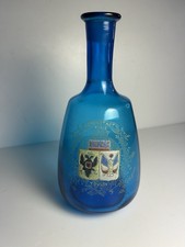 Antique Legras Glass Commemorative France Russia Decanter Cronstadt Paris Toulon picture