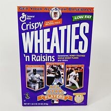 1997 Wheaties n Raisins Cereal Box All Star Players Ken Griffey Jr Cal Ripkin #3 picture